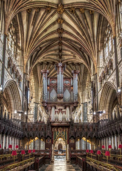 Exeter Cathedral, Devon, Anglia