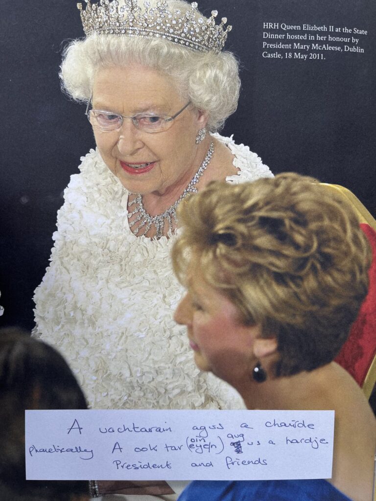 Erzsébet királynő Írországban 2011-ben